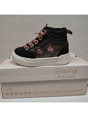 Blowfish Malibu High Top Sneakers Toddler Girls 5T Wanderland Fashion